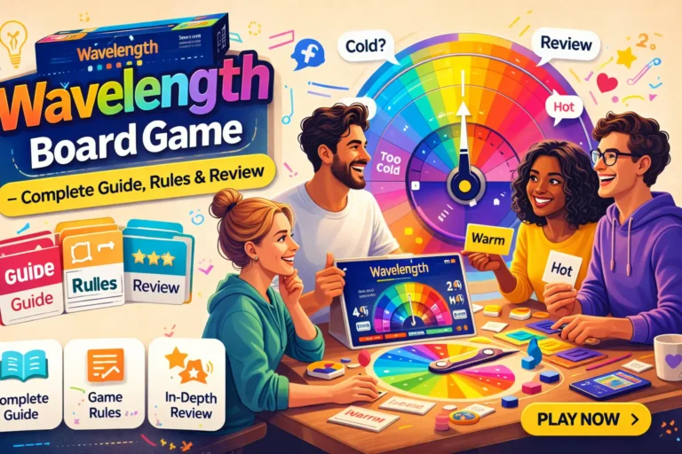Wavelength Board Game – Complete Guide, Rules & Review