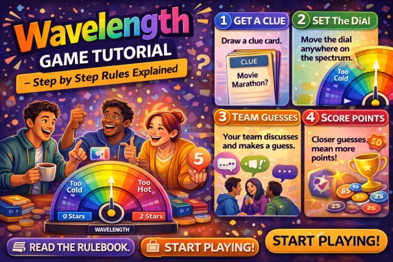 Wavelength Game Tutorial – Step by Step Rules Explained