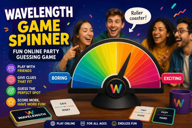 Wavelength Game Spinner